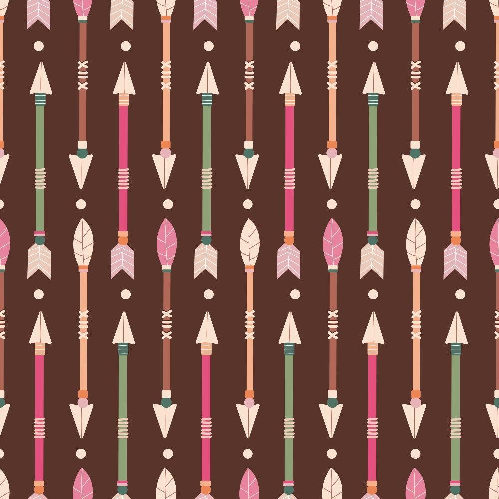 Western Cowgirl Pattern 4 Quilting Cotton Fabric