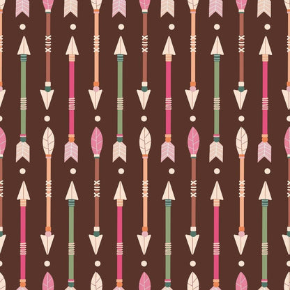 Western Cowgirl Pattern 4 Quilting Cotton Fabric