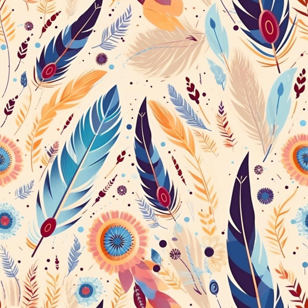 Colorful Boho Pattern 7 Quilting Cotton Fabric
