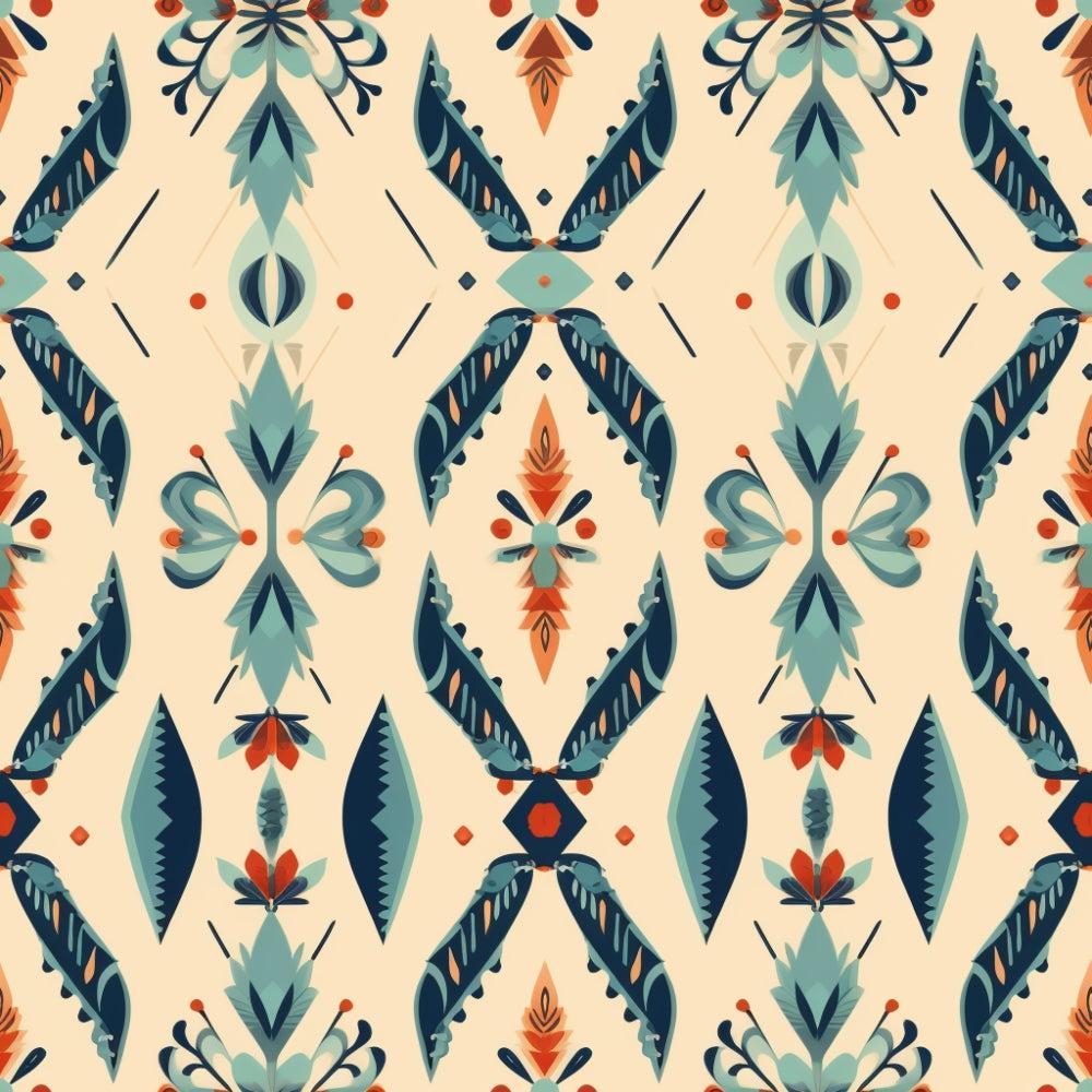 Colorful Boho Pattern 11 Quilting Cotton Fabric