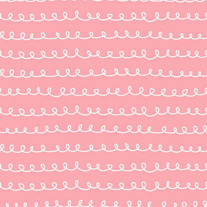 Cute Abstract Doodles Pattern 2 Quilting Cotton Fabric