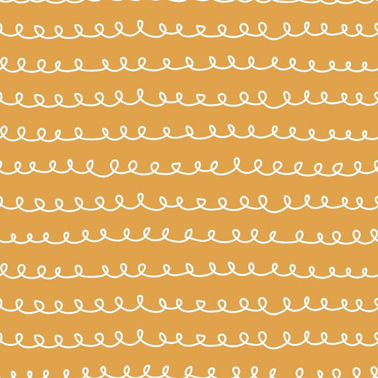 Cute Abstract Doodles Pattern 3 Quilting Cotton Fabric