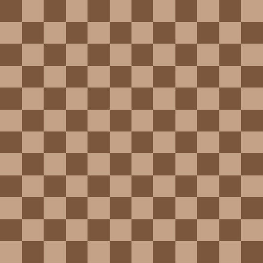 2 Color Checkered Pattern 1 Quilting Cotton Fabric