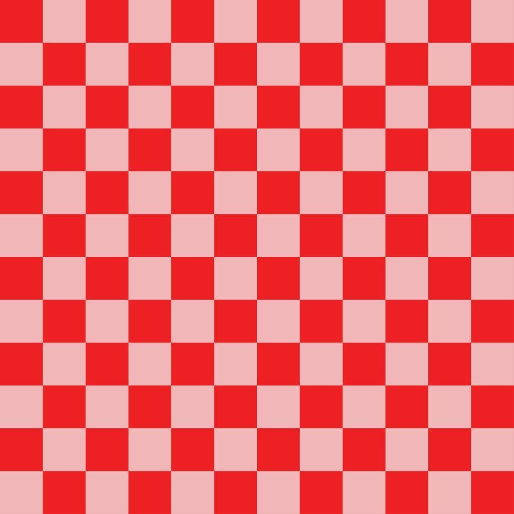 2 Color Checkered Pattern 2 Quilting Cotton Fabric