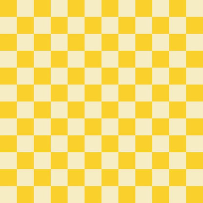 2 Color Checkered Pattern 4 Quilting Cotton Fabric