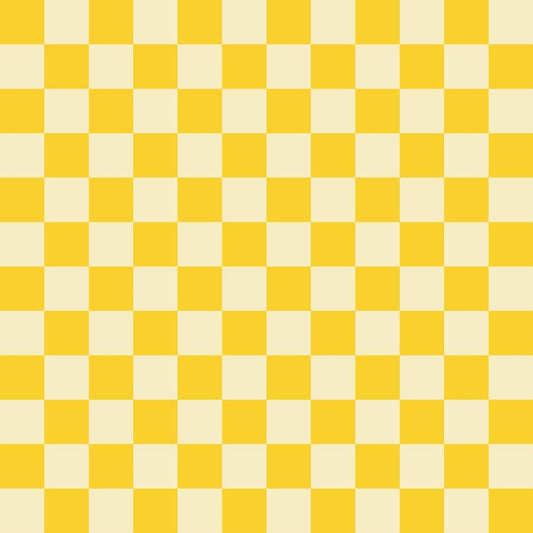 2 Color Checkered Pattern 4 Quilting Cotton Fabric