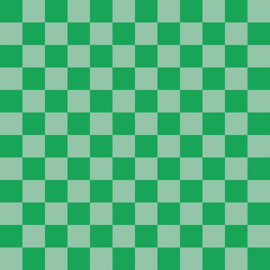 2 Color Checkered Pattern 5 Quilting Cotton Fabric