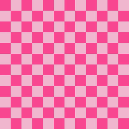 2 Color Checkered Pattern 8 Quilting Cotton Fabric
