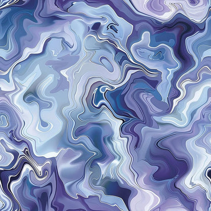 Fluid Fantasy Pattern 6 Quilting Cotton Fabric