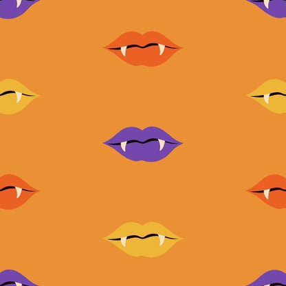Halloween City Pattern 3 Quilting Cotton Fabric