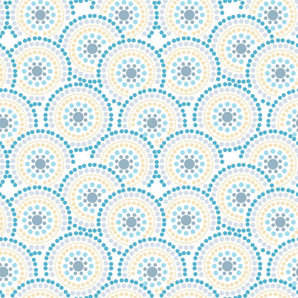 Soft Winter Charm Pattern 8 Quilting Cotton Fabric