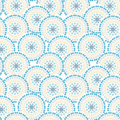 Soft Winter Charm Pattern 8 Quilting Cotton Fabric