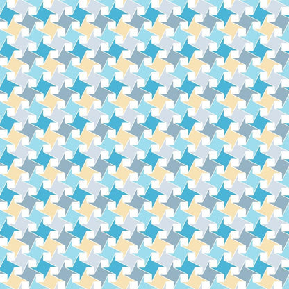 Soft Winter Charm Pattern 17 Quilting Cotton Fabric