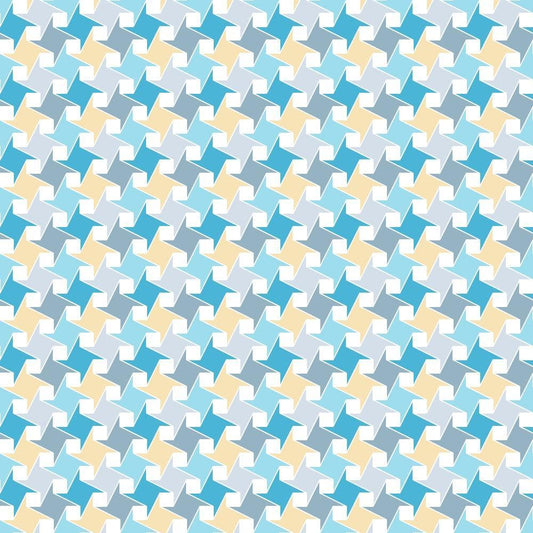 Soft Winter Charm Pattern 17 Quilting Cotton Fabric
