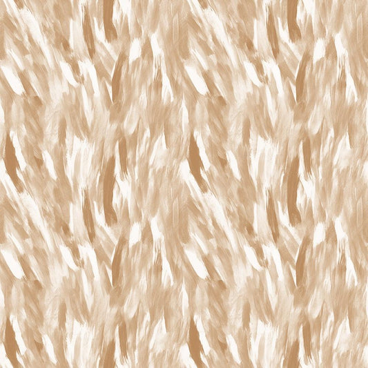 Watercolor Brush Strokes Pattern 17 Quilting Cotton Fabric