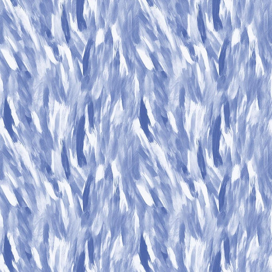 Watercolor Brush Strokes Pattern 62 Quilting Cotton Fabric