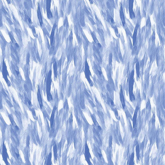 Watercolor Brush Strokes Pattern 63 Quilting Cotton Fabric