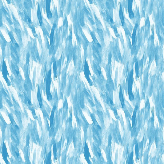 Watercolor Brush Strokes Pattern 65 Quilting Cotton Fabric