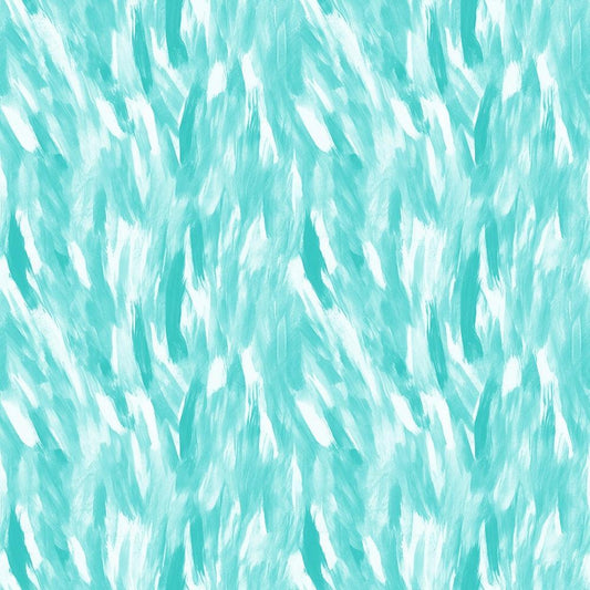 Watercolor Brush Strokes Pattern 74 Quilting Cotton Fabric