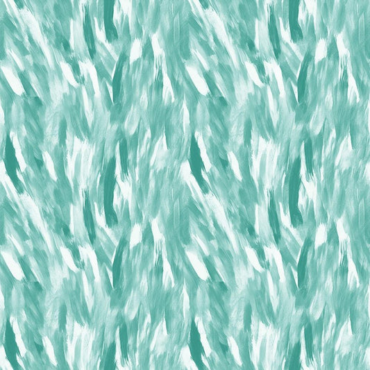 Watercolor Brush Strokes Pattern 80 Quilting Cotton Fabric