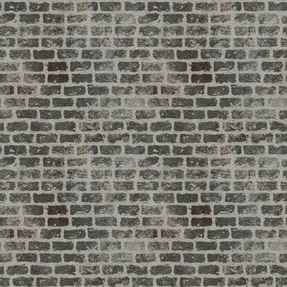 Grunge Brick Wall Pattern 1 Quilting Cotton Fabric