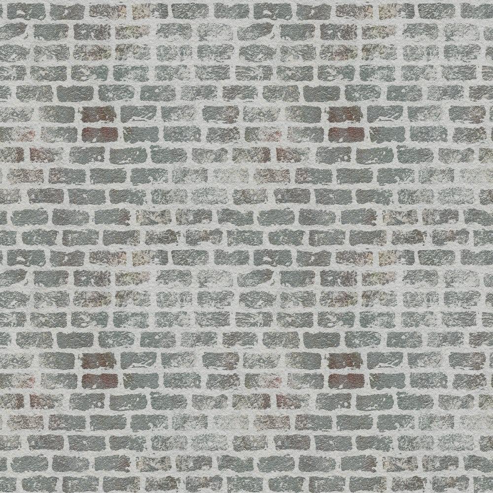 Grunge Brick Wall Pattern 2 Quilting Cotton Fabric