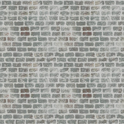 Grunge Brick Wall Pattern 2 Quilting Cotton Fabric