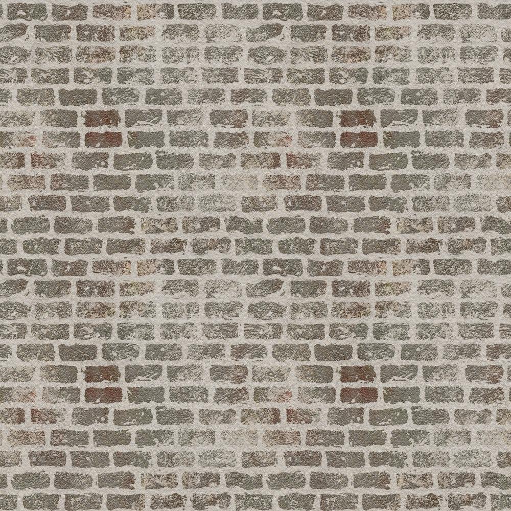 Grunge Brick Wall Pattern 4 Quilting Cotton Fabric
