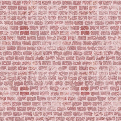 Grunge Brick Wall Pattern 6 Quilting Cotton Fabric