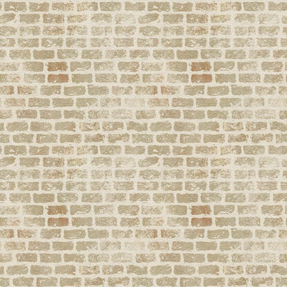 Grunge Brick Wall Pattern 7 Quilting Cotton Fabric