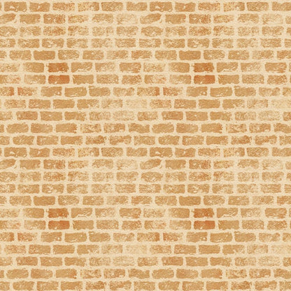 Grunge Brick Wall Pattern 8 Quilting Cotton Fabric