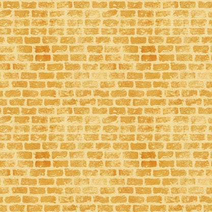 Grunge Brick Wall Pattern 10 Quilting Cotton Fabric