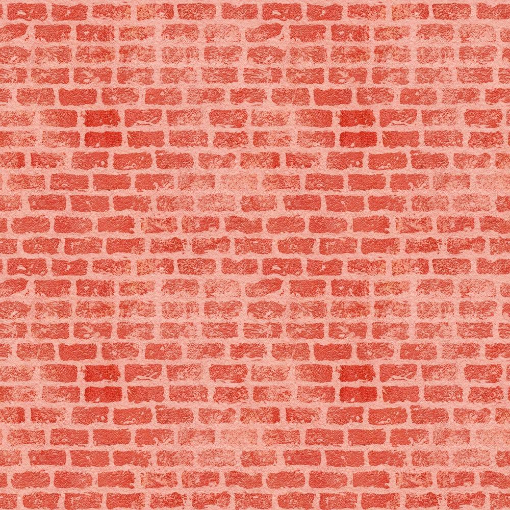 Grunge Brick Wall Pattern 14 Quilting Cotton Fabric
