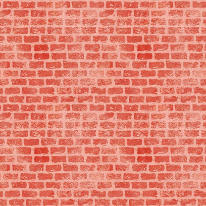 Grunge Brick Wall Pattern 14 Quilting Cotton Fabric