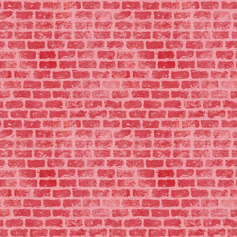 Grunge Brick Wall Pattern 15 Quilting Cotton Fabric