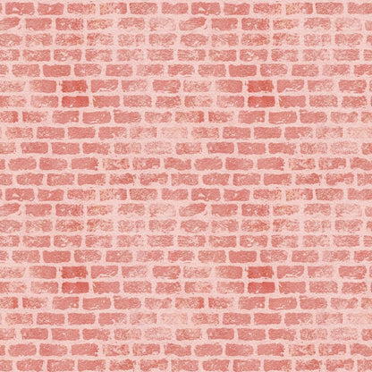 Grunge Brick Wall Pattern 16 Quilting Cotton Fabric