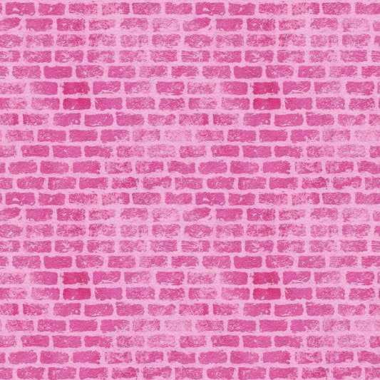 Grunge Brick Wall Pattern 18 Quilting Cotton Fabric