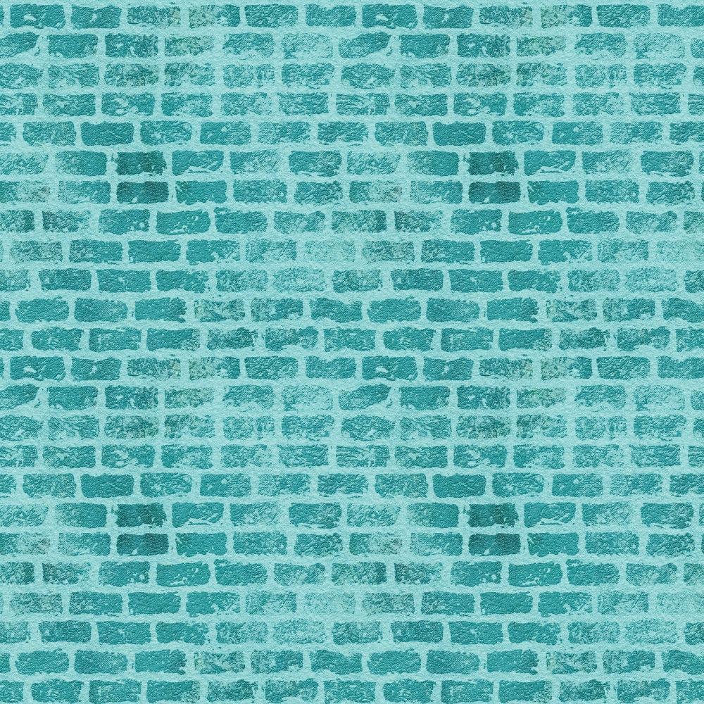 Grunge Brick Wall Pattern 26 Quilting Cotton Fabric