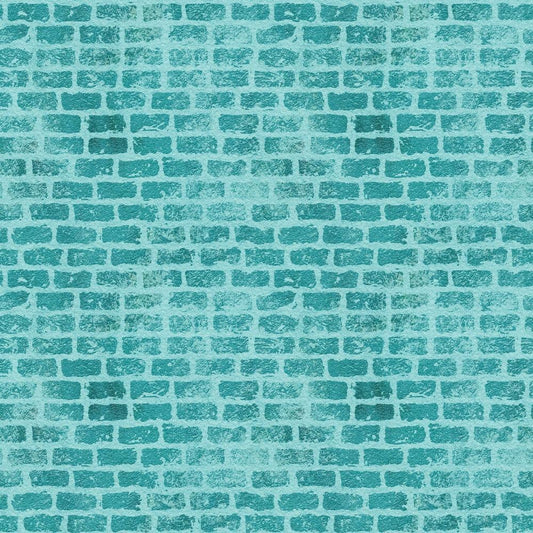 Grunge Brick Wall Pattern 26 Quilting Cotton Fabric