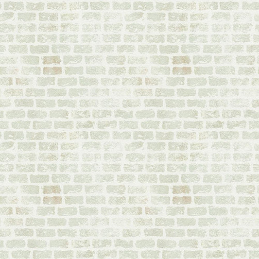 Grunge Brick Wall Pattern 34 Quilting Cotton Fabric