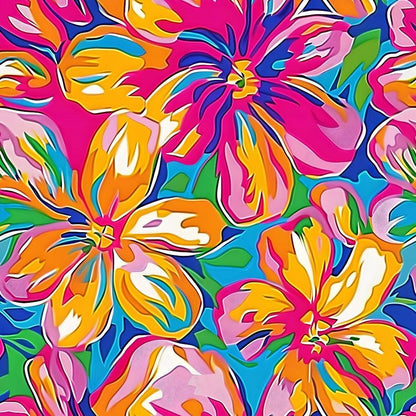 Groovy Hippie Pattern 14 Quilting Cotton Fabric