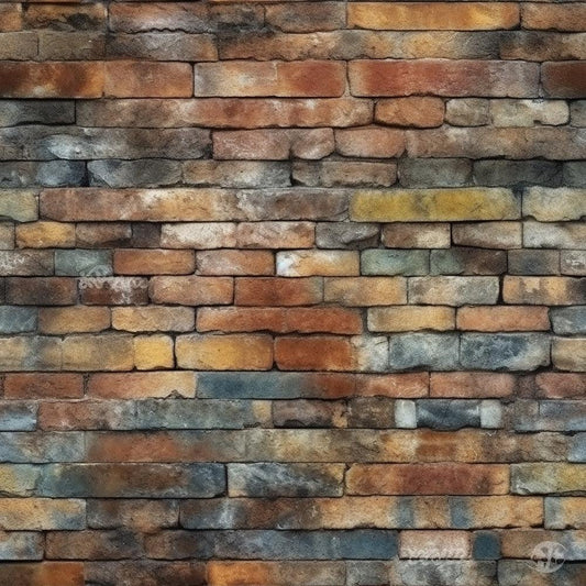 Brick Walls Pattern 2 Quilting Cotton Fabric
