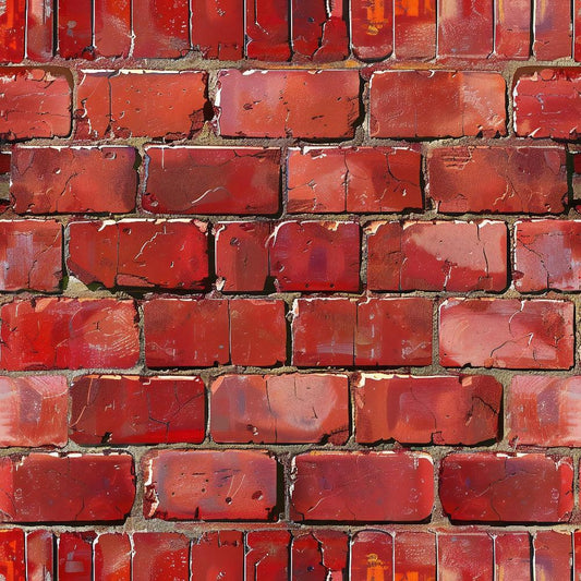 Brick Walls Pattern 16 Quilting Cotton Fabric