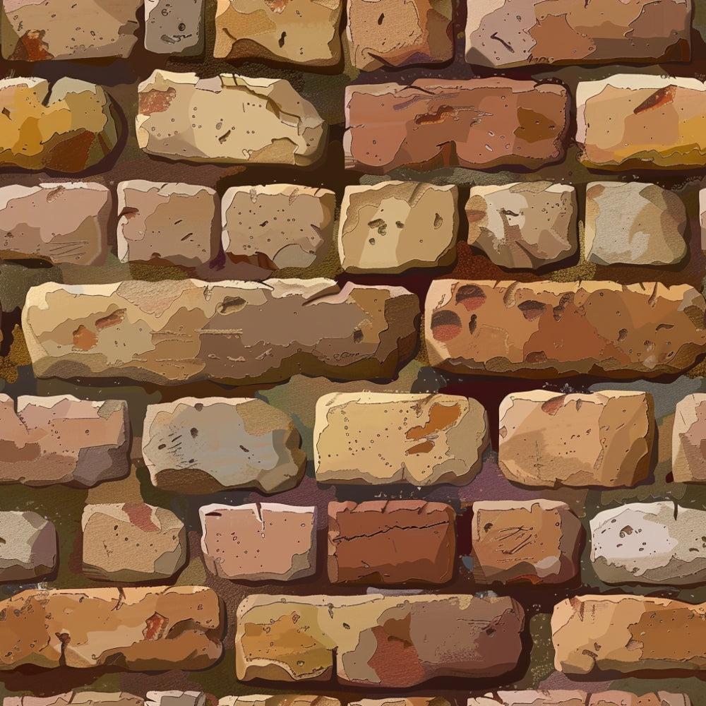 Brick Walls Pattern 21 Quilting Cotton Fabric
