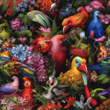 Fantastic Animals Pattern 6 Quilting Cotton Fabric