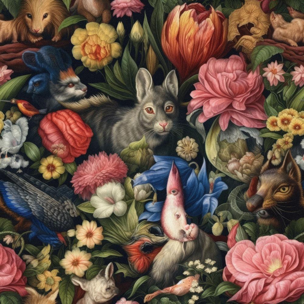 Fantastic Animals Pattern 9 Quilting Cotton Fabric