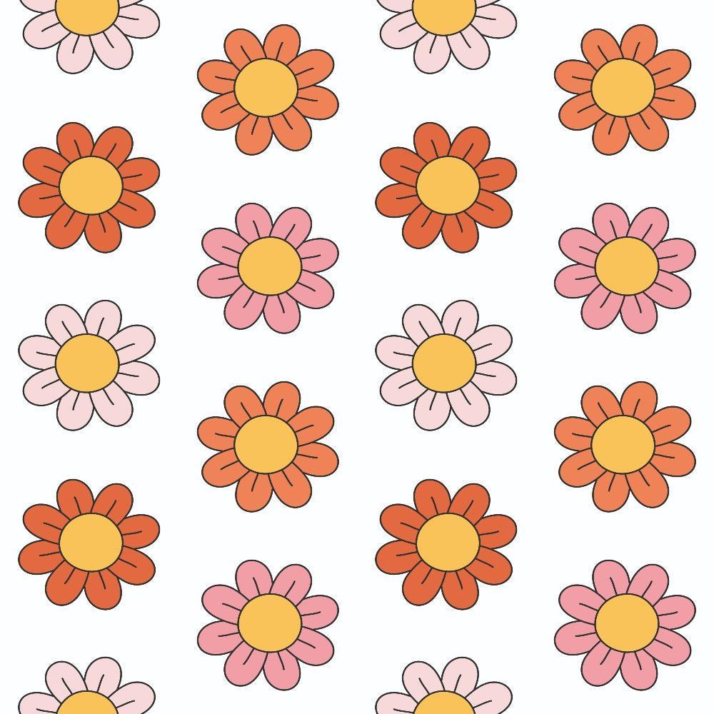Groovy Peace and Love Pattern 1 Quilting Cotton Fabric