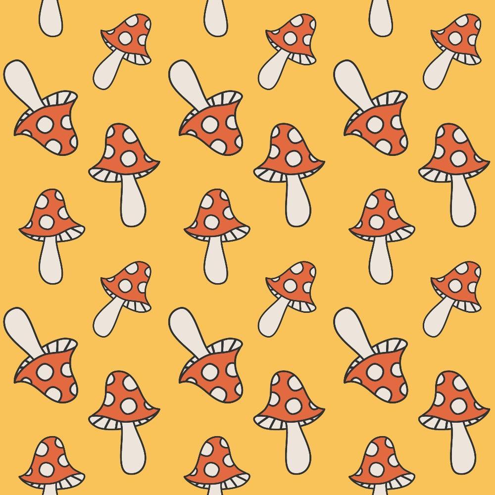Groovy Peace and Love Pattern 4 Quilting Cotton Fabric