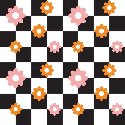 Groovy Peace and Love Pattern 5 Quilting Cotton Fabric