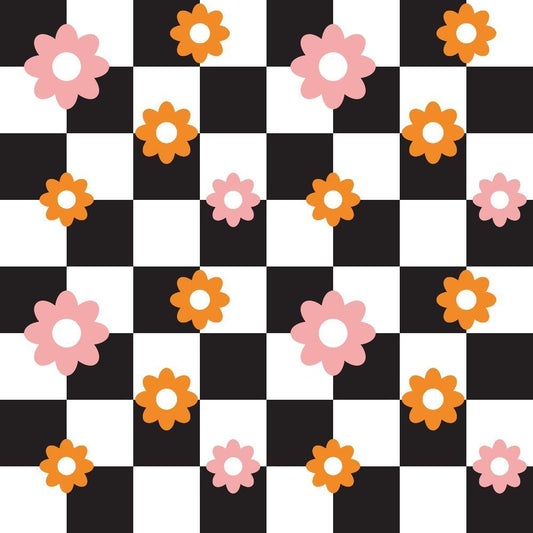 Groovy Peace and Love Pattern 5 Quilting Cotton Fabric